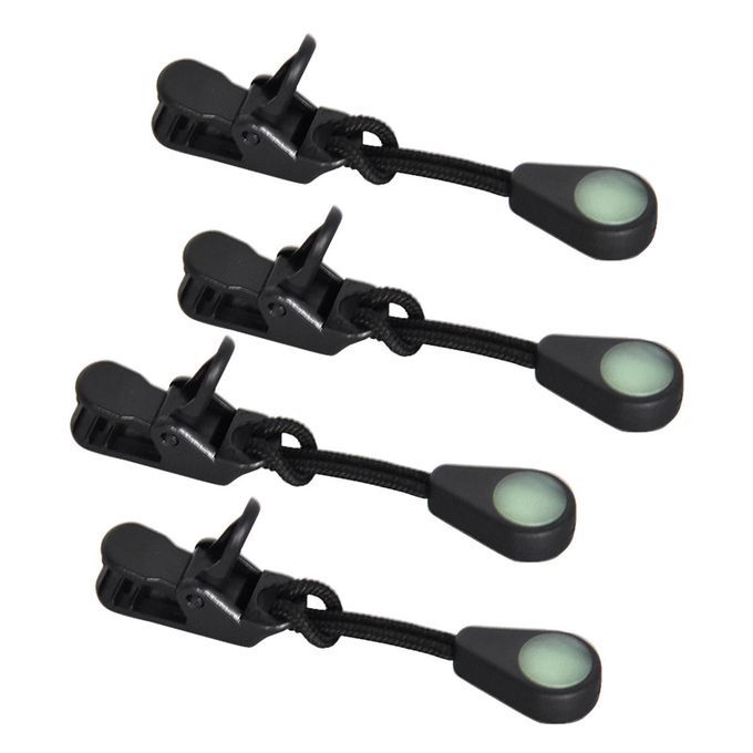 10x Luminous Zipper Pull Replacement Zipper Tags For Backpack Jacket