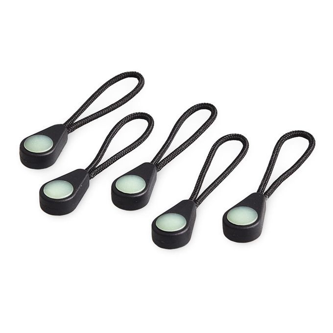 10x Luminous Zipper Pull Replacement Zipper Tags For Backpack Jacket