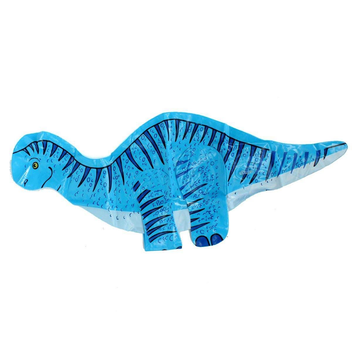 Inflatable Dinosaur Decorative Props Children's Toys Favour Blue 76cmx40cm