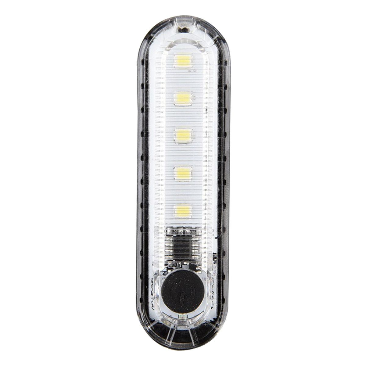 LED  Light Waterproof Rechargeable Safety USB White