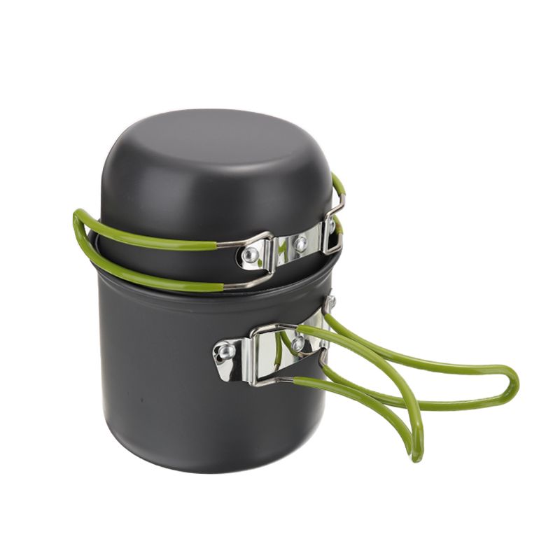 Mayitr Camping Non-stick Cookware Set Cooking Bowl Pots