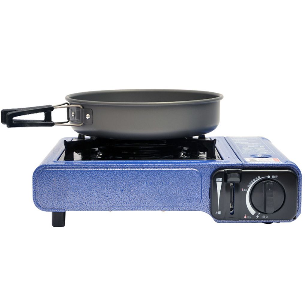 Folding Camping Fring Pan , Non Stick Aluminum Pot Outdoor