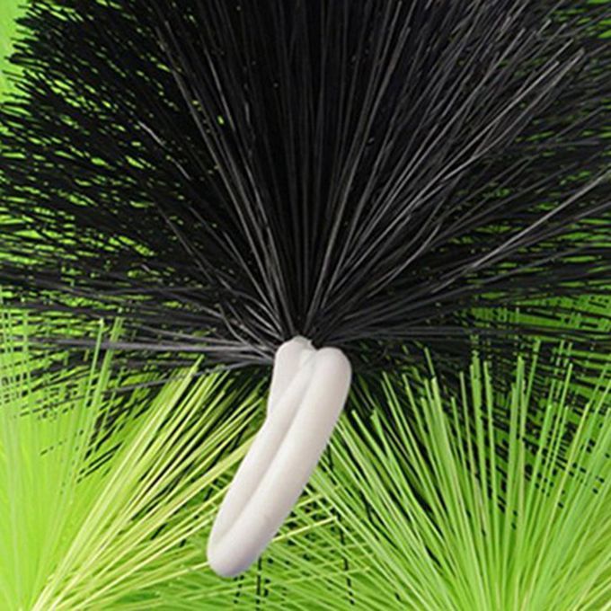 Aquarium Fish Tank Cleaning Tool Biochemistry Remover Pond Filter Brush Black