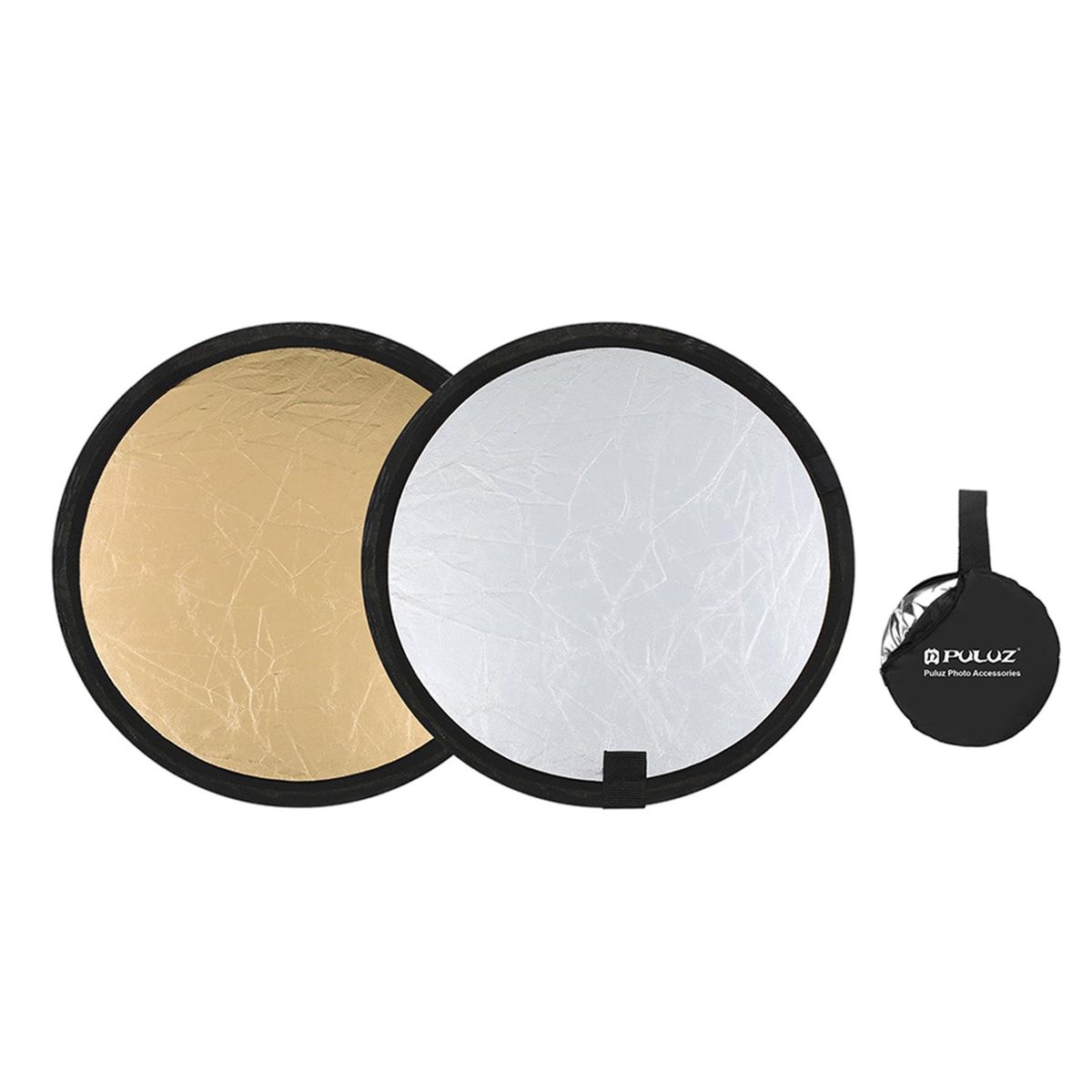 Mini Light Reflectors Round Portable 2-in-1