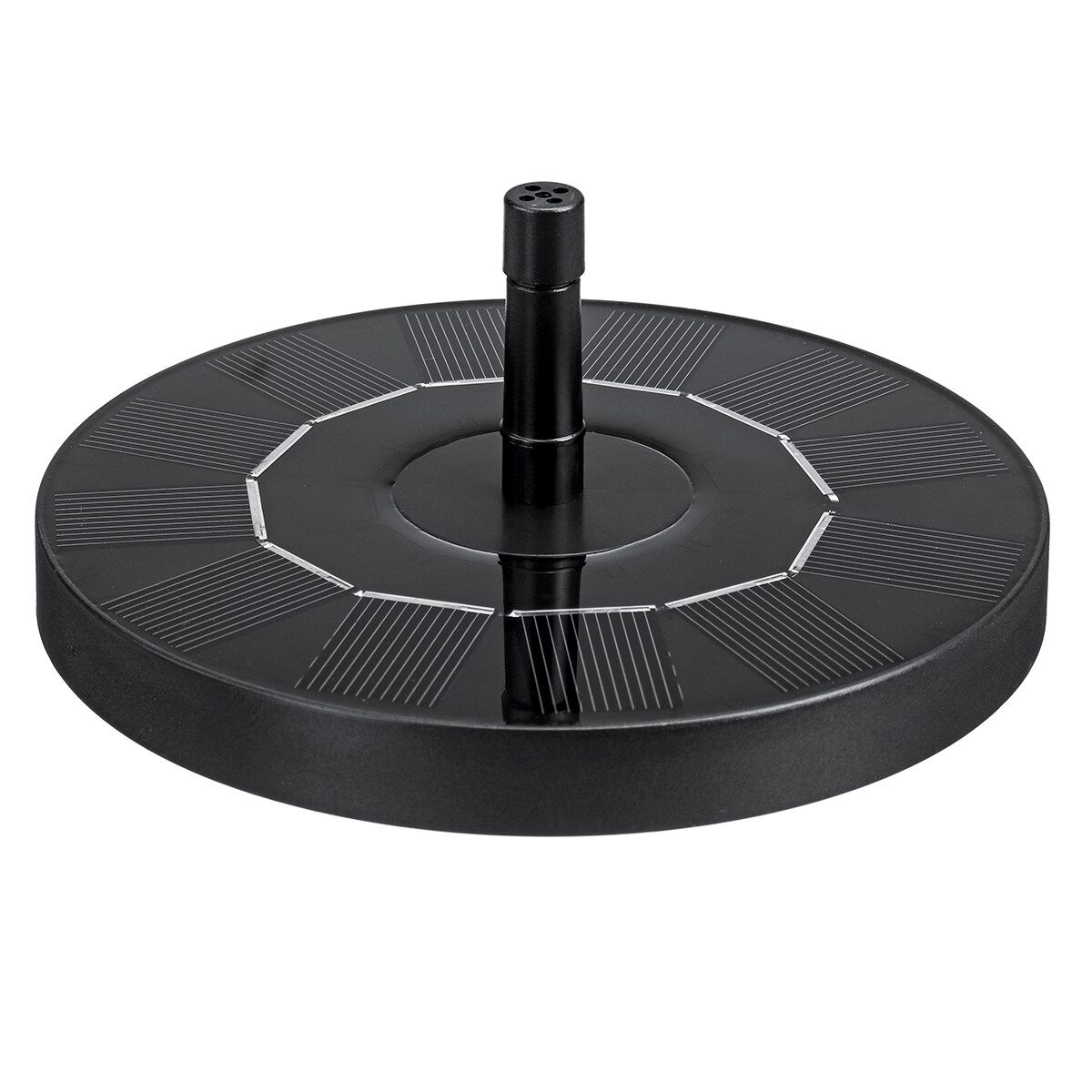 160 /190L/H Solar Powered Floating Pump Water Fountain Birdbath Home Pool Garden Mini 1.5W