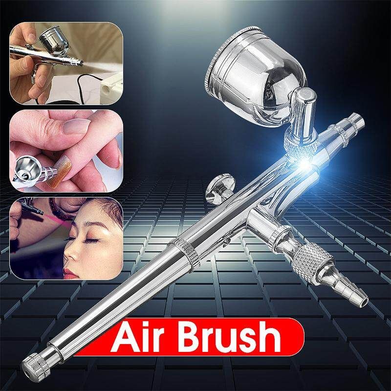 Dual Action Gravity Airbrush 0.3mm 7cc Air Brush Spray Paint Makeup Tattoo