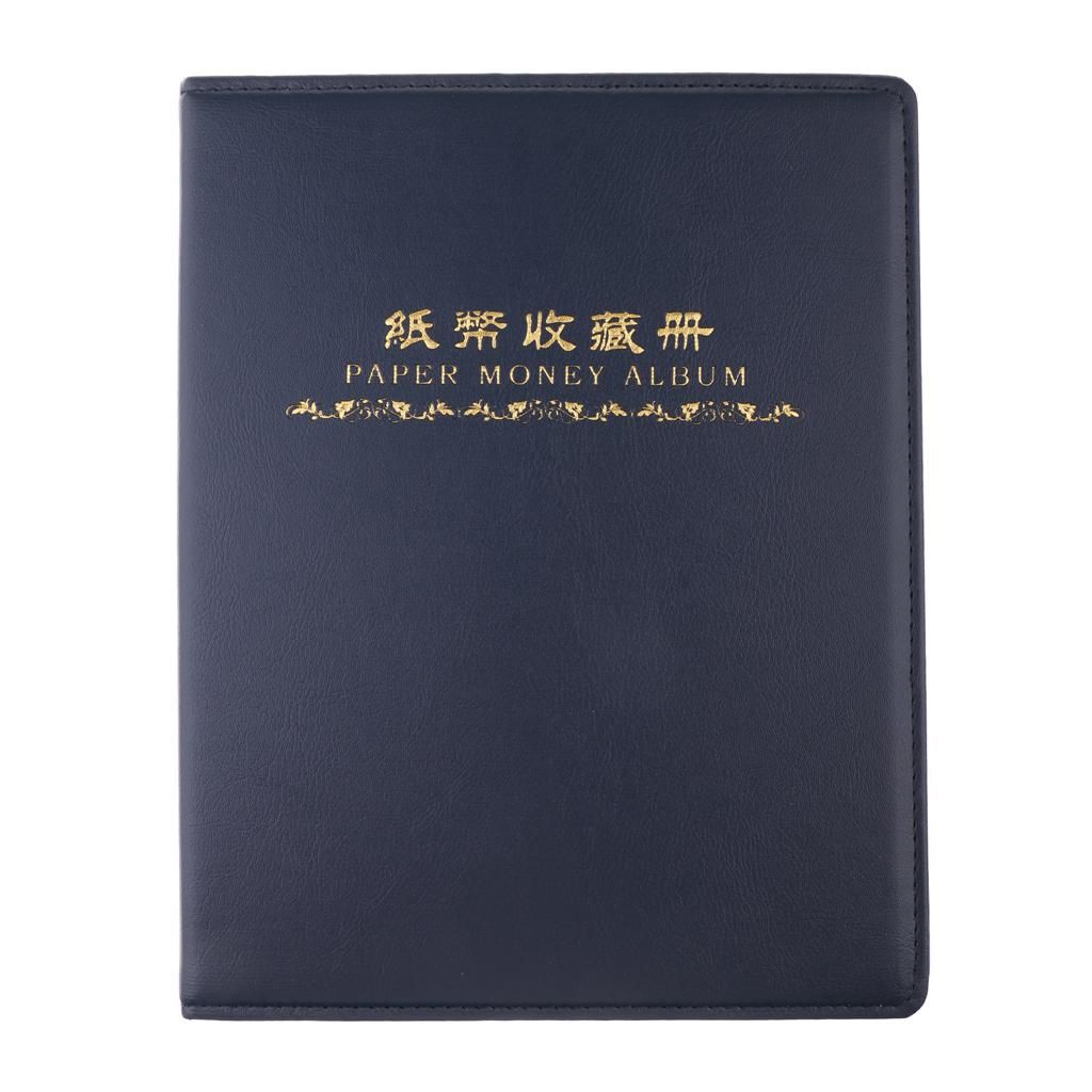 2-pack Paper Money 60 Pockets Album Clear Bill Note  10 Page
