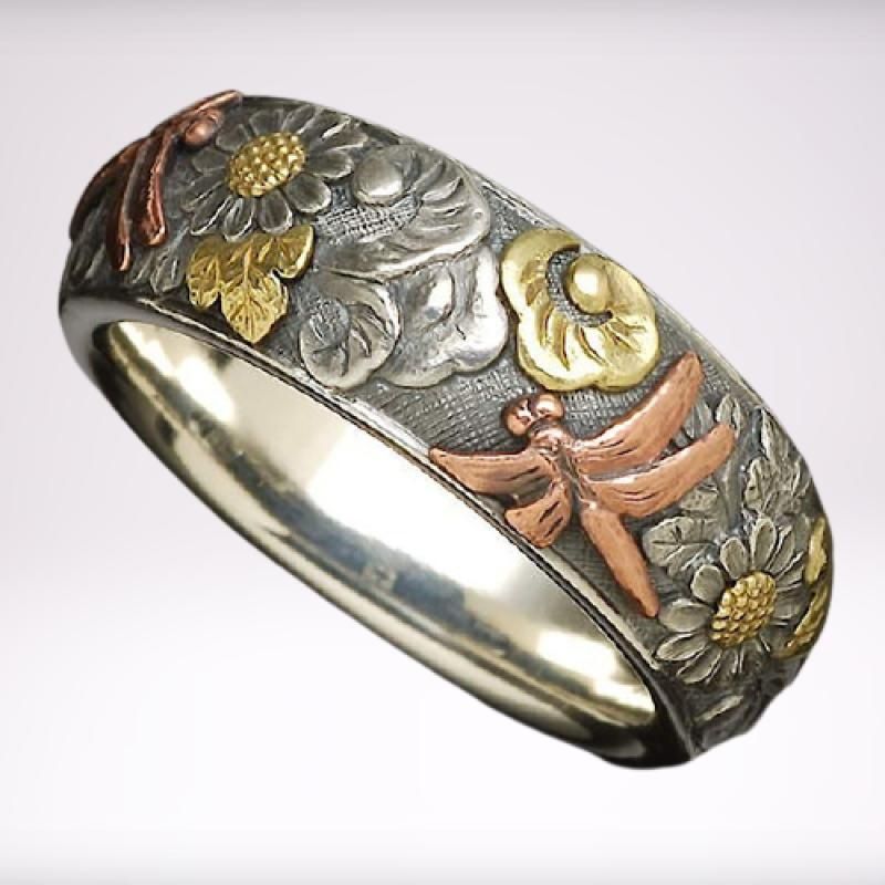 Mens Jewellery Stranger Things Aesthetic Accessories Vintage Rings Chunky Rings