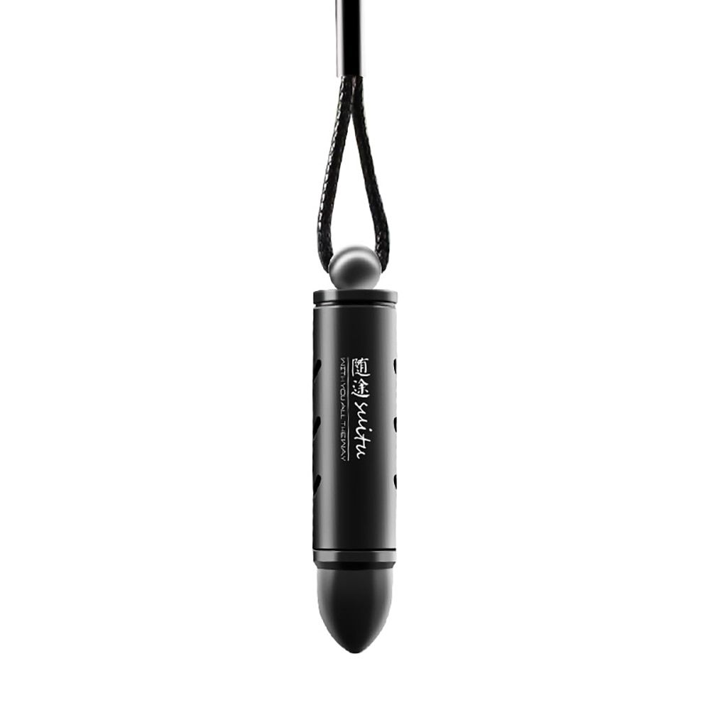 Car Freshener Hanging Pendant Alloy Bullet Solid Perfume Balm Air Purifier Automobiles Rearview Mirror Suspension Air Cleaner WTEDF