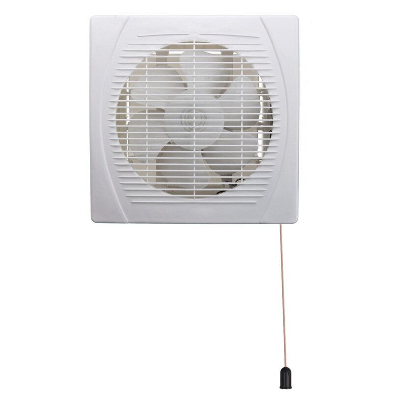 30W 8inch Entilation Exhaust Fan Blower Window Wall Kitchen Bathroom Toilet