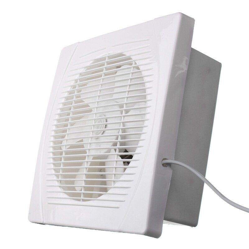 30W 8inch Entilation Exhaust Fan Blower Window Wall Kitchen Bathroom Toilet