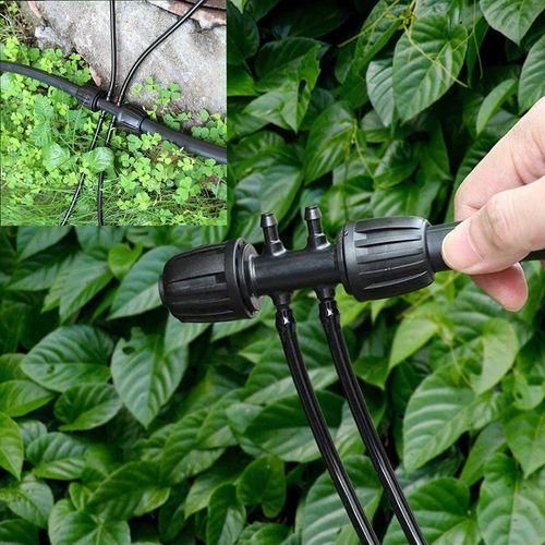 10PCS Barbed Tee 1/2 Inch To 1/4 Inch Irrigation
