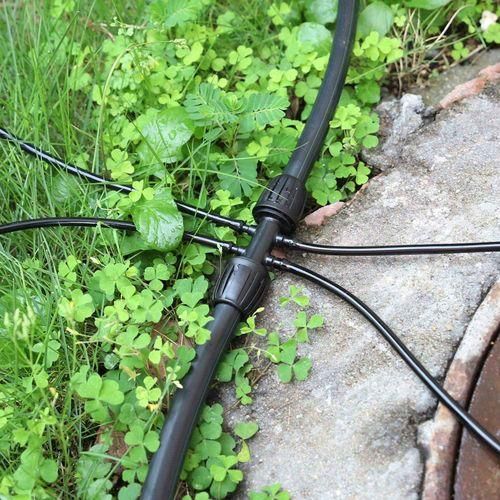 10PCS Barbed Tee 1/2 Inch To 1/4 Inch Irrigation