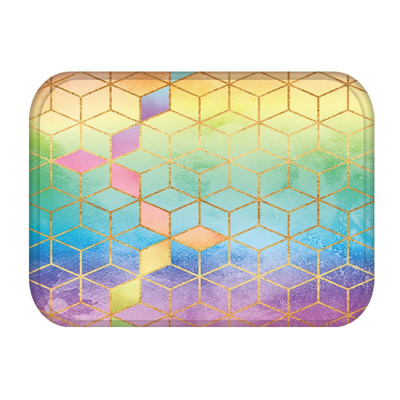 Sea Geometric Anti-slip Doormat Kitchen Entrance D