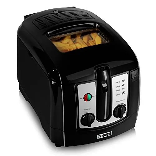 T17002 Deep Fat Fryer With Adjustable Thermostat - 3L - 2300W - Black