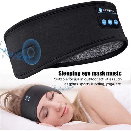 Bluetooth Earphones Sports Headband Sleeping EyeMask Headset