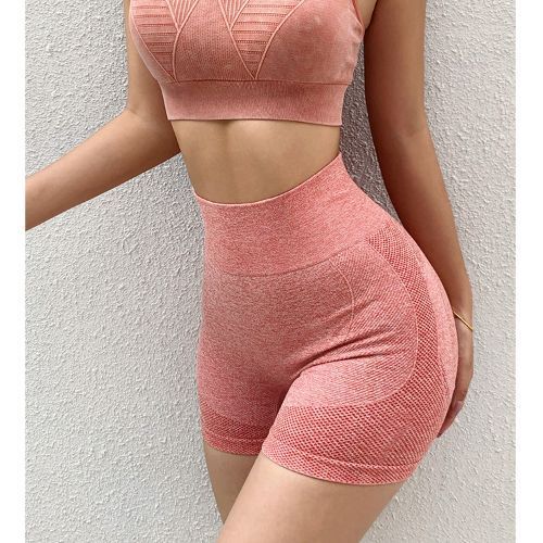 Short Section Yoga High Waist Hip Lift Fitness Bottoms