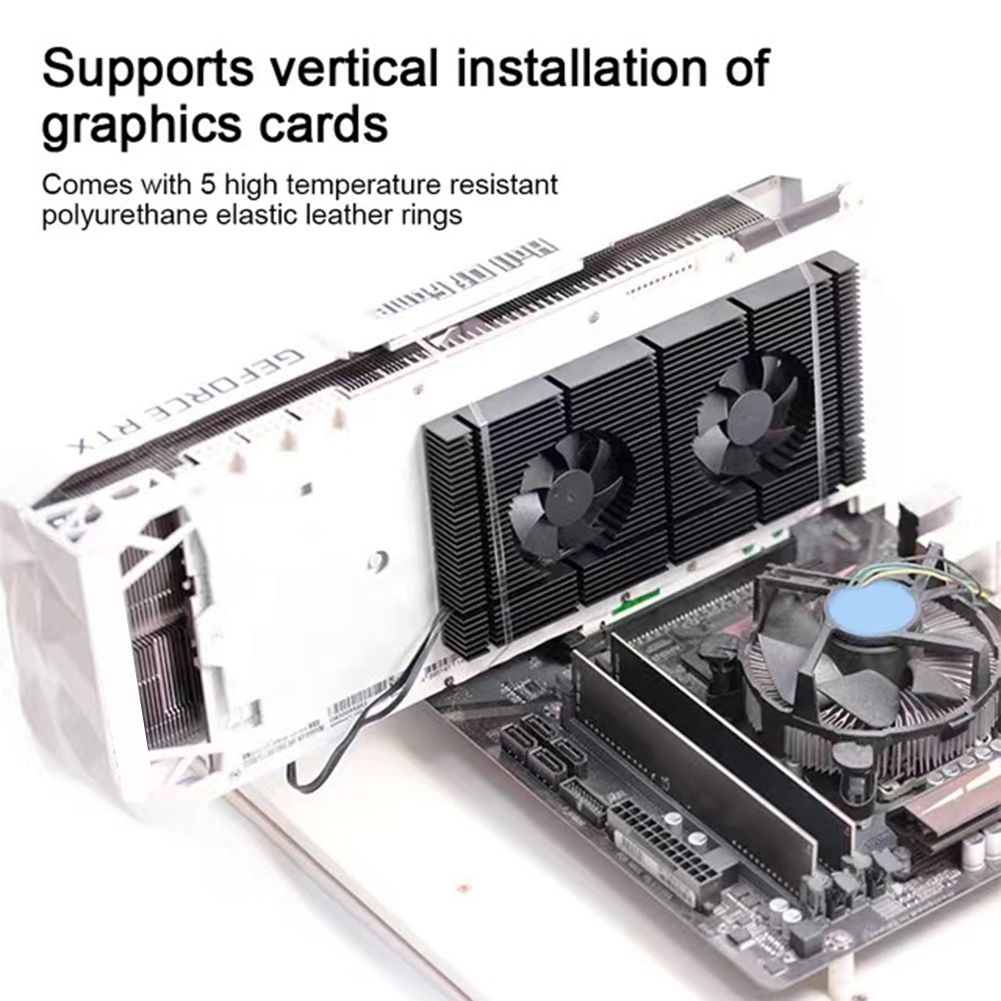 GPU Backplate Radiator Kit Graphics Card Backplane Memory