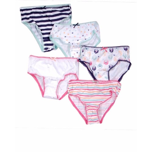 Girls Pants - Multicolour - 5-in-1