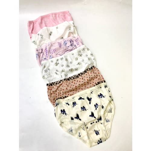 Girls Cotton Underwear - 6pcs