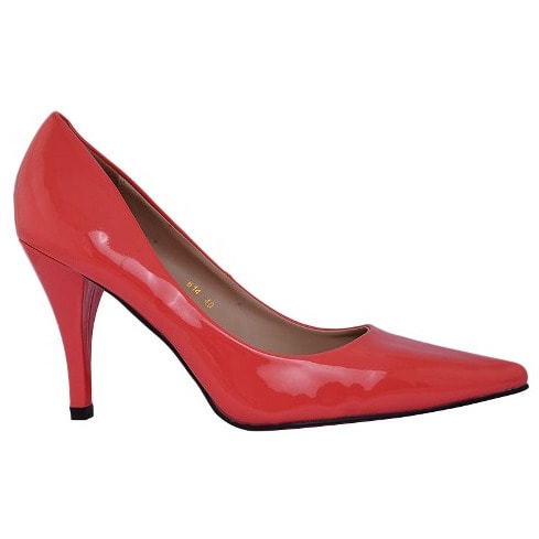 Ladies Court Shoe -  Pink