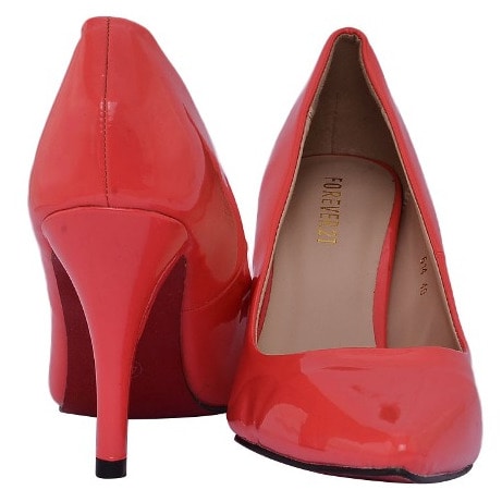 Ladies Court Shoe -  Pink