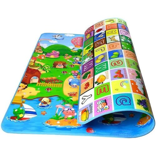 Kids' Play And Baby Crawling Mat - 79x71 Inches