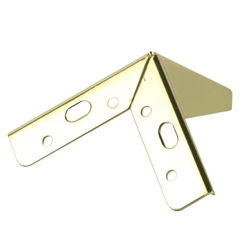 Metal Sofa Replacement Legs -  Heavy Duty Triangle - 6inch - Golden