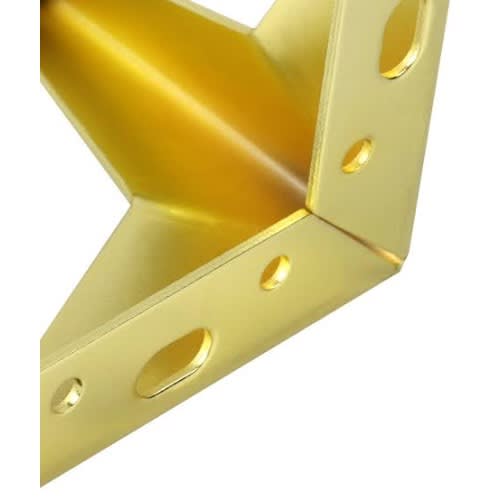 Metal Sofa Replacement Legs -  Heavy Duty Triangle - 6inch - Golden