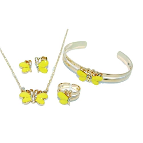 Butterfly Jewelry Set For Girls