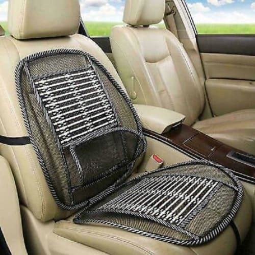 Lower Back Lumbar Support Car Seat And Office Chair Pain Relief Mesh Cushion