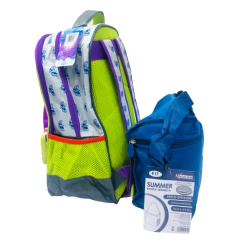 Emoji Back To School Backpack Bag With Matching Lunch Bag For Boys