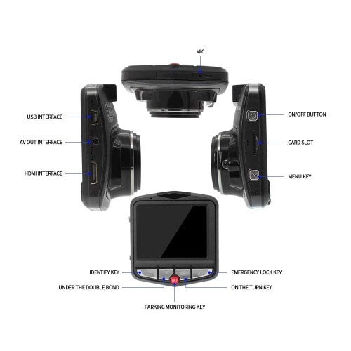 Dash Cam-mini Car Dvr Camera-full Hd Dash Cams 1080p-dashboard Camera Recorder-in Car