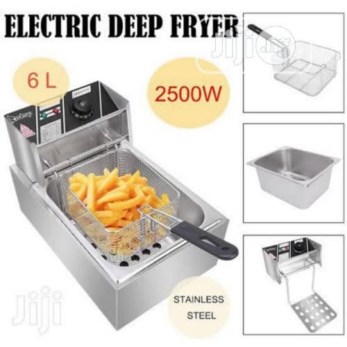 Boma 6 Litres Electric Deep Fryer - 2500w