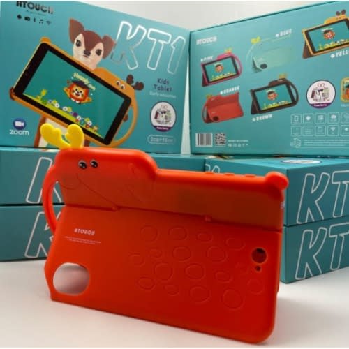 Kt1 Android Tablet For Kids Education - 7" - 2GB RAM - 16GB ROM - Wi-Fi - 3000mAh - Orange