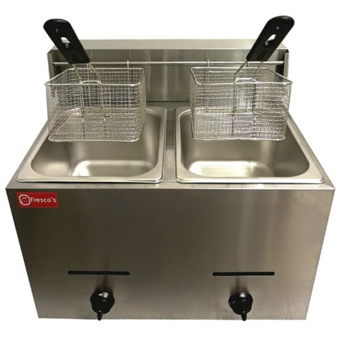 Deep Fryer Gas Double Tank - 20L