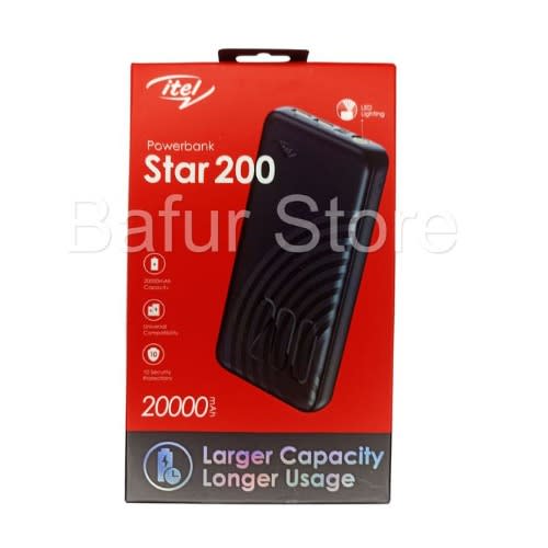 Fast Charging Bright Torch Power Bank + Free Fast Charger - 20000mAh