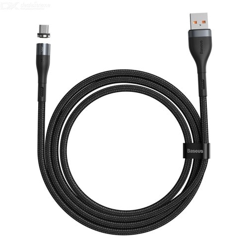 Zinc Magnetic Series Data Cable - Safe Fast Charging Usb to Type-c 3a 1m cable