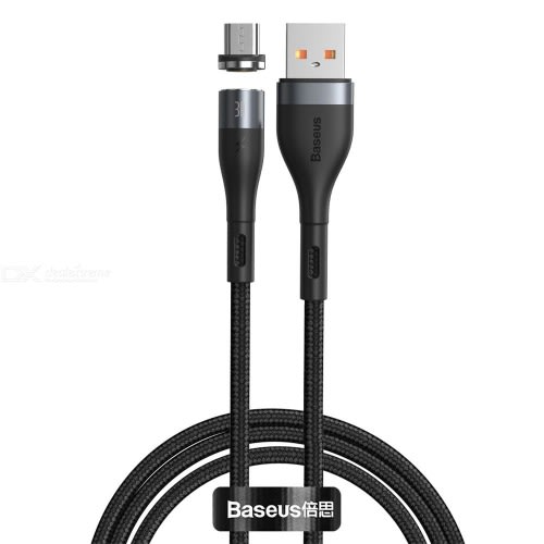 Zinc Magnetic Series Data Cable - Safe Fast Charging Usb to Type-c 3a 1m cable