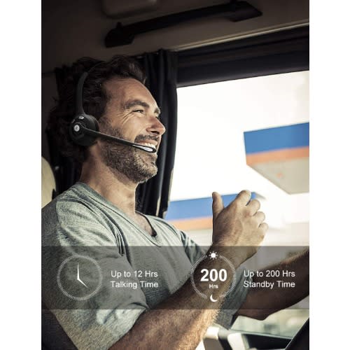 Pro Trucker Bluetooth Headset - Black