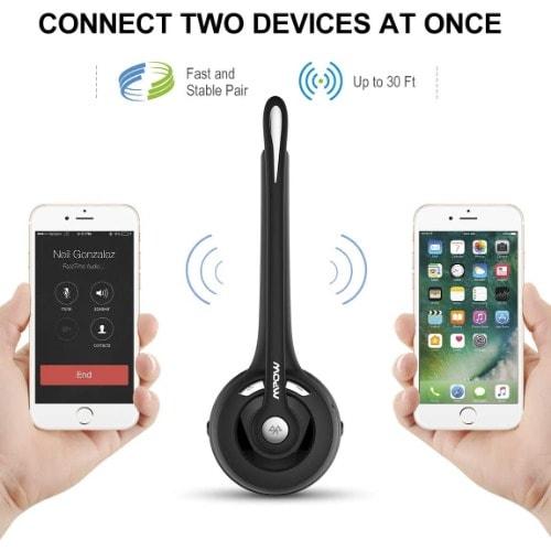 Pro Trucker Bluetooth Headset - Black