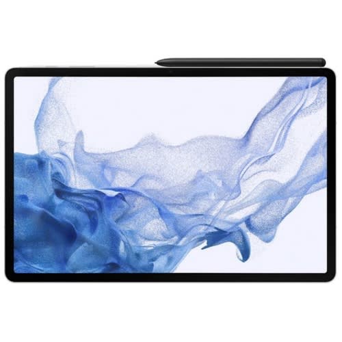 Galaxy Tab S8+ 5G - 12.4" Super Amoled - 128GB ROM - 8GB RAM - Nano-SIM - 10090mAh - Silver
