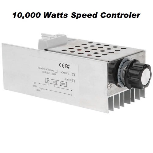 High Power Single Phase Ac Motor Speed Controller 10,000 Watts