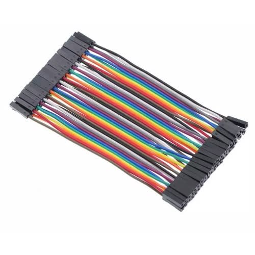 10cm 40-Pin Female To Female Jumper Wire