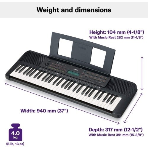 61-key Psr-e273 Keyboard With A Power Adapter