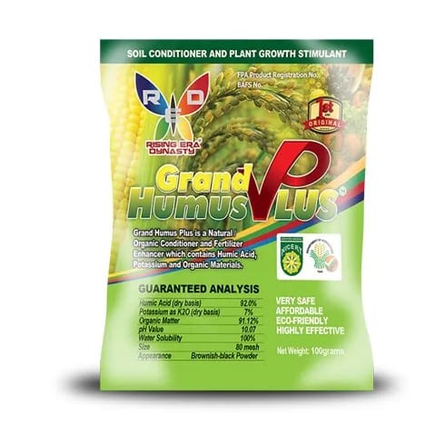 Ground Humus Plus Organic Soil Conditioner - 100 Grams - 5 Sachets