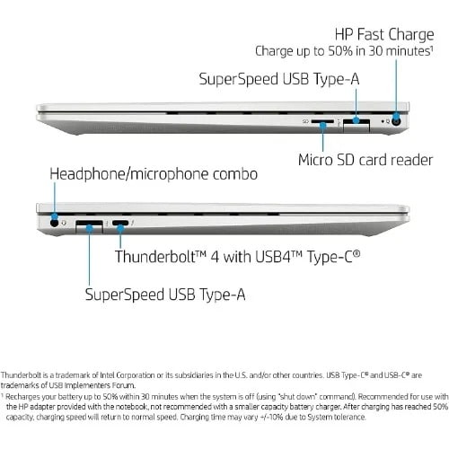 Envy 13 - Intel Core i5- 16GB RAM- 512 SSD- Intel Iris Xe-Touchscreen - Win 11 -11th Gen -Silver
