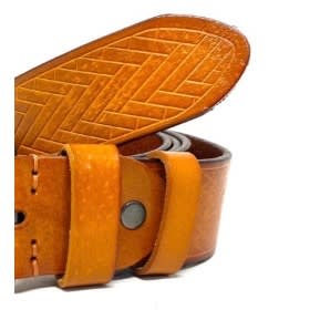 Tan Men's Belt
