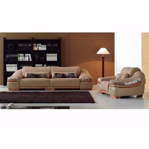 7 Seater Animal Leather Sofa Set