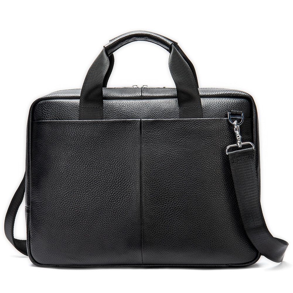 15 Inch Laptop Bag For Men's Briefcases Genuine Leather Men's Executive Briefcase